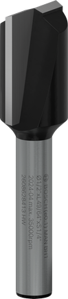 Bosch PRO freesbit met twee snijkanten, diameter 1/2 inch.
