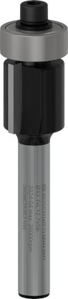 Bosch PRO Freesbit Onderlager Vlakke Afwerking 12,7 mm.