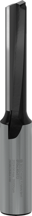 Bosch PRO freesbit met rechte kop, twee snijkanten, 10 mm diameter.