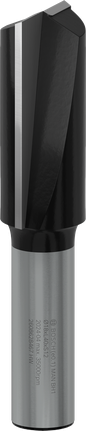 Bosch PRO freesbit met rechte kop van 18 mm en twee snijkanten voor nauwkeurig snijden.