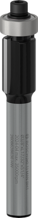 Bosch PRO Freesbit Onderlager Vlakke Afwerking 3/8 inch.