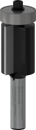 Bosch PRO Freesbit Onderlager Vlakke Afwerking 19x25,4 mm.