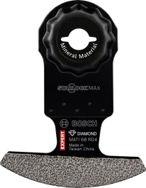 Bosch EXPERT MATI 68 RD4 diamanthoekzaagblad voor minerale materialen.