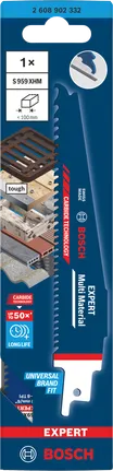 Bosch EXPERT Multi Material S959XHM hardmetalen zaagblad.