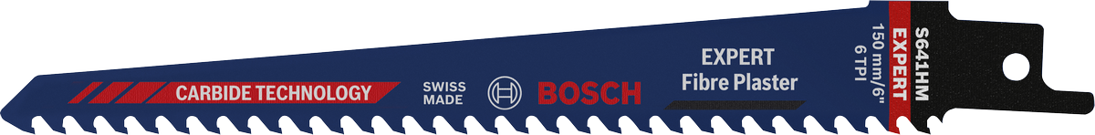 Bosch EXPERT Fiber Plaster S 641 HM reciprozaagblad.