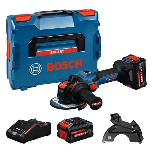Bosch EXWX18V-15S accu haakse slijperset.