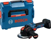 Bosch EXWX18V-15S accu haakse slijper met koffer.