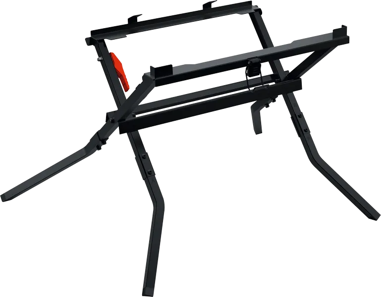 Bosch GTA 571 zaagstandaard met opvouwbaar frame.