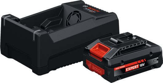 Bosch EXBA18V-40 accu en GAL 12V/18V-80 laderset.