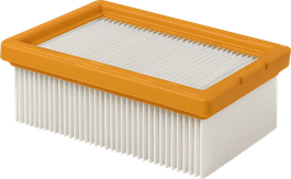 Bosch platgevouwen HEPA-filter voor stofzuiger.