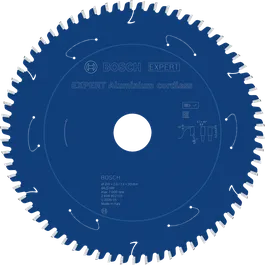 Bosch EXPERT Aluminium accu-cirkelzaagblad, 66 tanden.