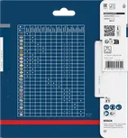 Verpakking van het Bosch EXPERT houtcirkelzaagblad met compatibiliteitstabel.
