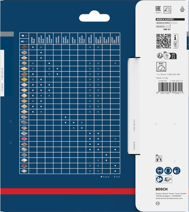 Verpakking van Bosch EXPERT houtcirkelzaagblad T24.