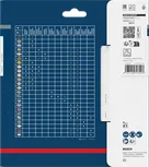 Verpakking van het Bosch EXPERT Construct houtcirkelzaagblad met compatibiliteitstabel.
