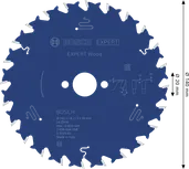 Bosch EXPERT houtcirkelzaagblad 140 mm 24 tanden.