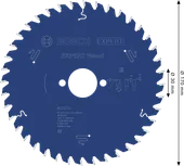 Bosch EXPERT houtcirkelzaagblad 170 mm voor schone houtsneden.