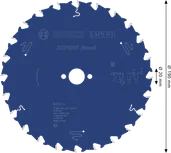 Bosch EXPERT houtcirkelzaagblad 190 mm T24 voor hout.