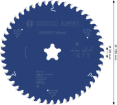 Bosch EXPERT houtcirkelzaagblad 190 mm voor snel houtzagen.
