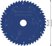Bosch EXPERT Houtcirkelzaagblad voor accu, 210 mm.