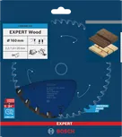 Bosch EXPERT houtcirkelzaagblad 160 mm voor schone houtsneden.