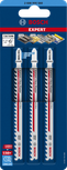 Bosch EXPERT T 367 XHM decoupeerzaagbladen (3 stuks) voor diverse materialen.
