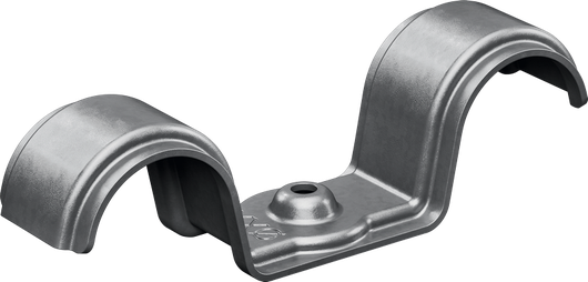 Bosch dubbele leidingbeugel, metalen klem voor buisbevestiging.