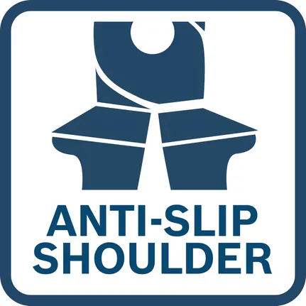 Antislip schouder.