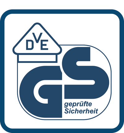 Veiligheid getest door VDE GS.