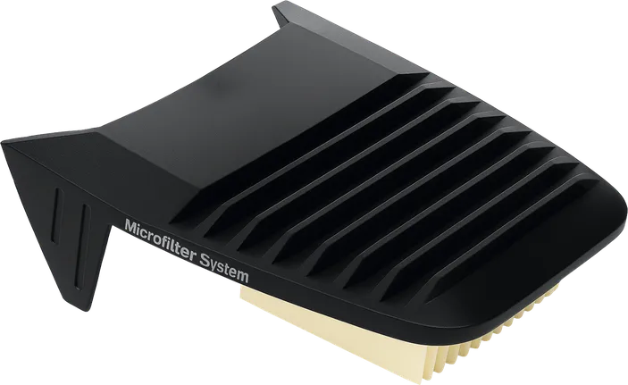Bosch stoffilter (zwart) voor microfiltersysteem.