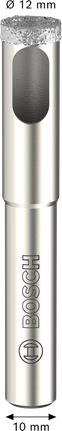 Bosch keramische natboor met een diameter van 12 mm voor het boren in tegels.