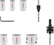Bosch Multi Material Schroefdraadzaagset, 6 maten.