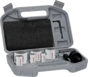 Bosch multi-materiaal schroefdraadzaagset in koffer.
