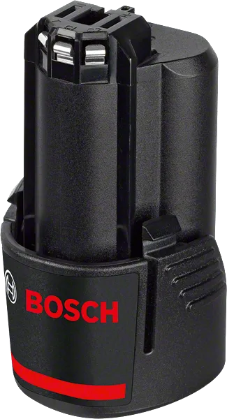 Bosch 10,8V litiumionbatteripakke.