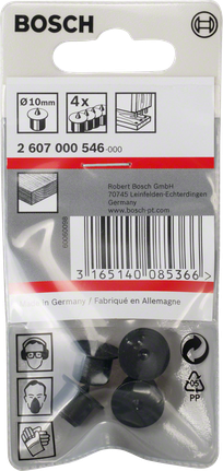 Bosch 4-delers 10 mm dybelposisjoneringssett.