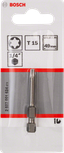 Bosch T15 49 mm skrutrekkerbits for stjerneskruer.