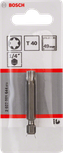 Bosch T40 49 mm skrutrekkerbits for 1/4 tommers verktøy.
