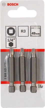 Bosch R3 49 mm skrutrekkerbitsett.