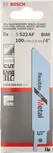 Bosch S 522 AF BIM bajonettsagblad for metall.