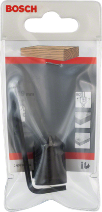 Bosch forsenker montert på aksel 3/8″.