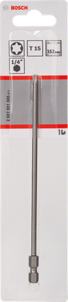 Bosch T15 152 mm ekstra langt skrutrekkerbits.