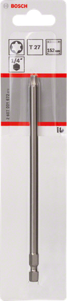 Bosch T27 152 mm ekstra lang torx-skrutrekkerbits.