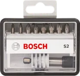 Bosch 8+1-delers skrutrekkerbitsett.
