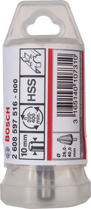 Bosch konusbor for metallplate 26–40 mm.
