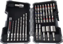 Bosch 35-delers HSS-G bor- og skrutrekkerbitssett.