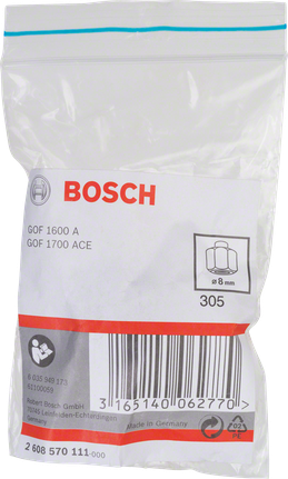 Bosch 8 mm spennhylsetilbehør.