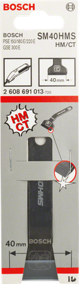 Bosch SM 40 HMS hardmetallskrapeblad 40 mm.
