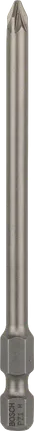 Bosch skrutrekkerbits ekstra hard PZ1 89 mm.