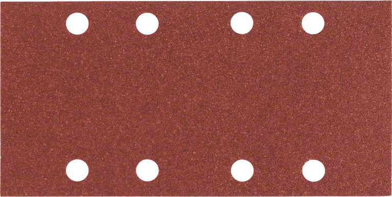 Bosch slipeblad med åtte støvavsugshull.