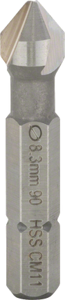 Bosch forsenkerbit 8,3 mm for presis skruing.