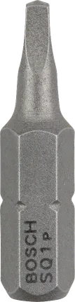 Bosch skrutrekkerbits ekstra hard R1 25 mm for sekskantskaft.